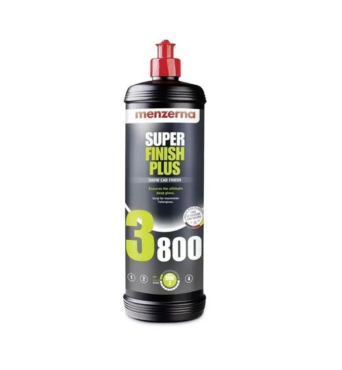 Паста полировальная антиголограмная Super Finish Plus 3800 1л, Menzerna Германия