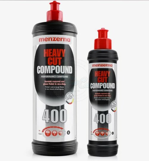 Паста полировальная (одношаговая) Heavy Cut Compound 400 1кг. Menzerna